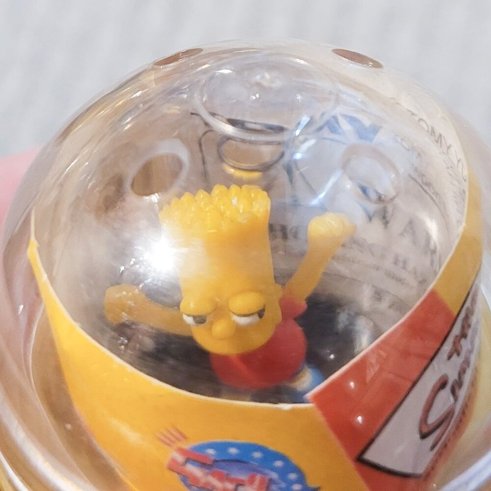 Simpsons Tomy Gacha Figures & Silly Putty w/ Molding Stamps Sealed - Picture 13 of 13